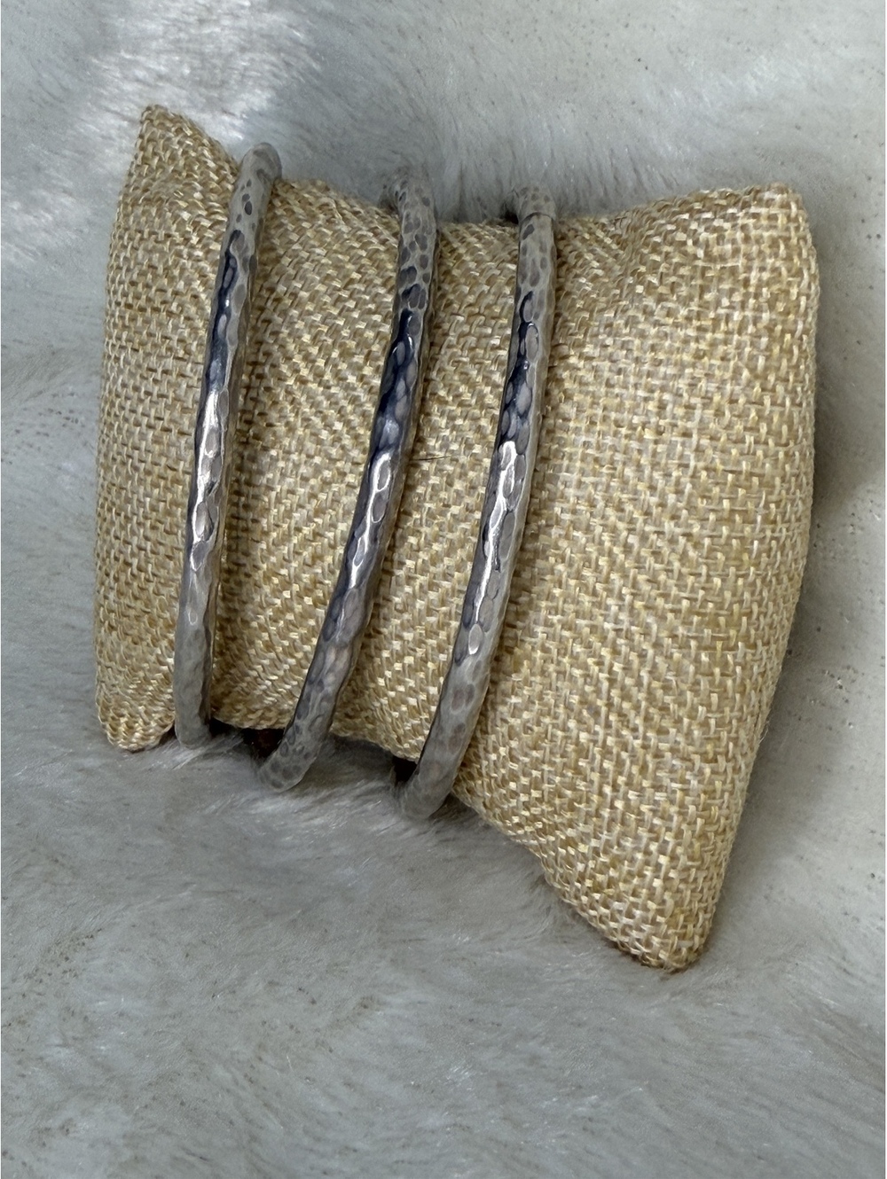 RARE VINTAGE Silpada 2003 Catalog Hammered 925 Silver Bangle Set Page 34